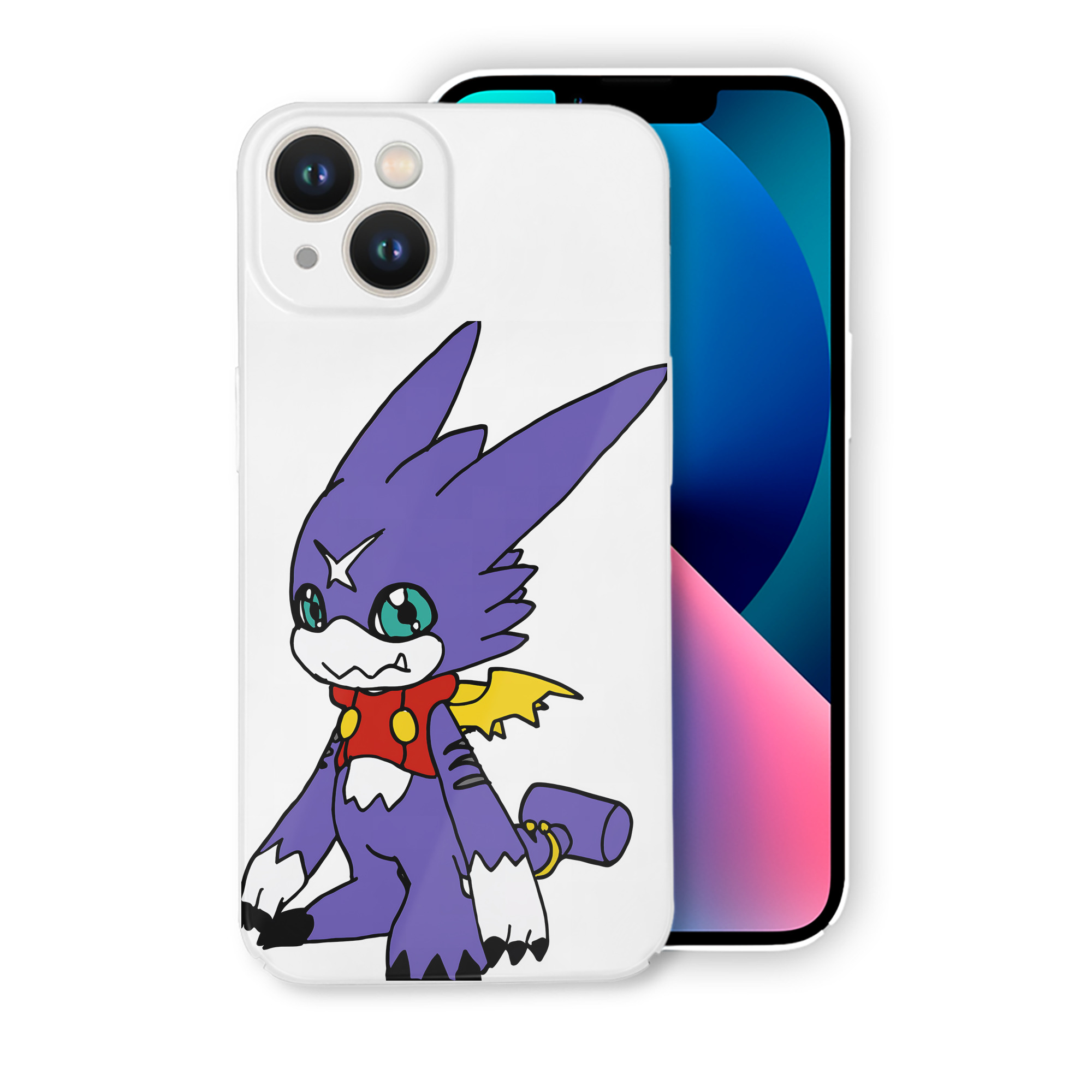 （画像用） Digimon デジタルモンスター/デジモン 【iPhone 14シリーズ対応】ハードケース