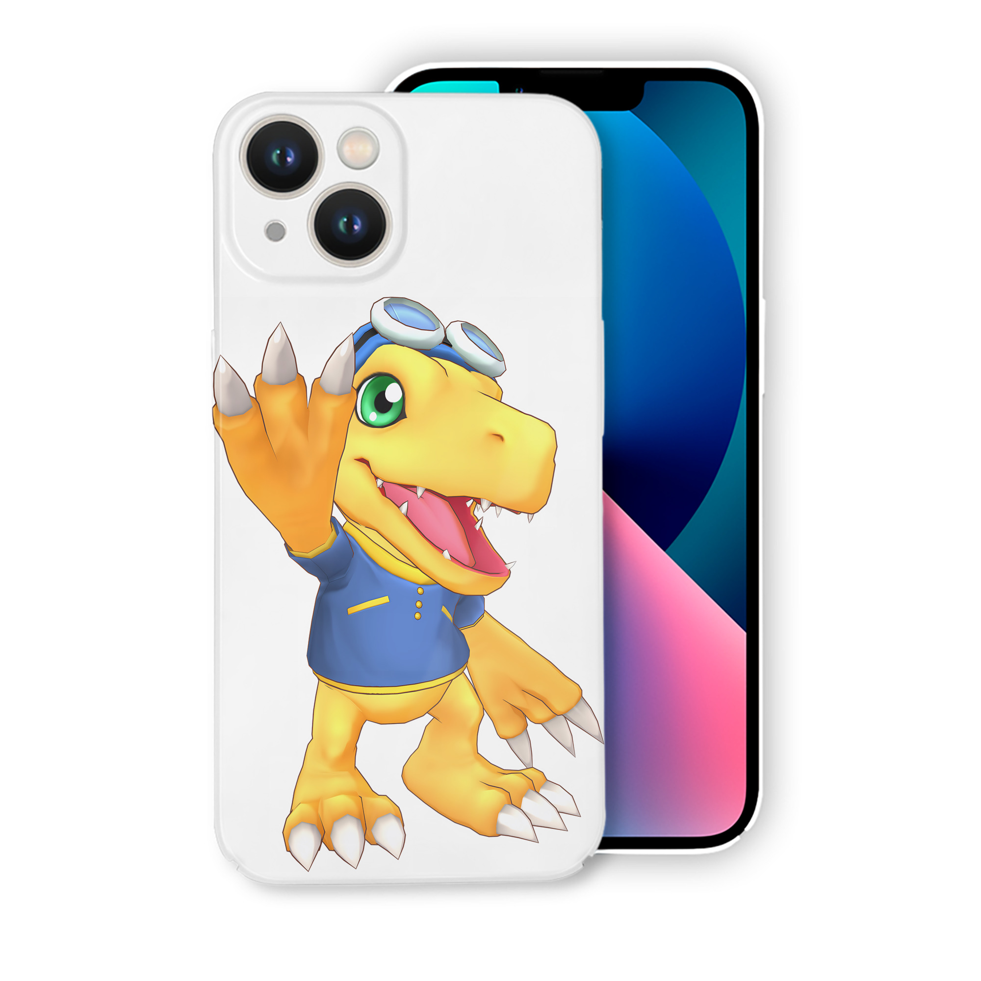 （画像用） Digimon デジタルモンスター/デジモン 【iPhone 14シリーズ対応】ハードケース