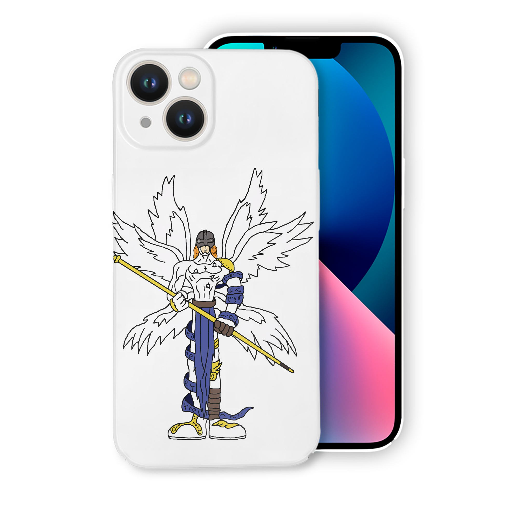 （画像用） Digimon デジタルモンスター/デジモン 【iPhone 14シリーズ対応】ハードケース