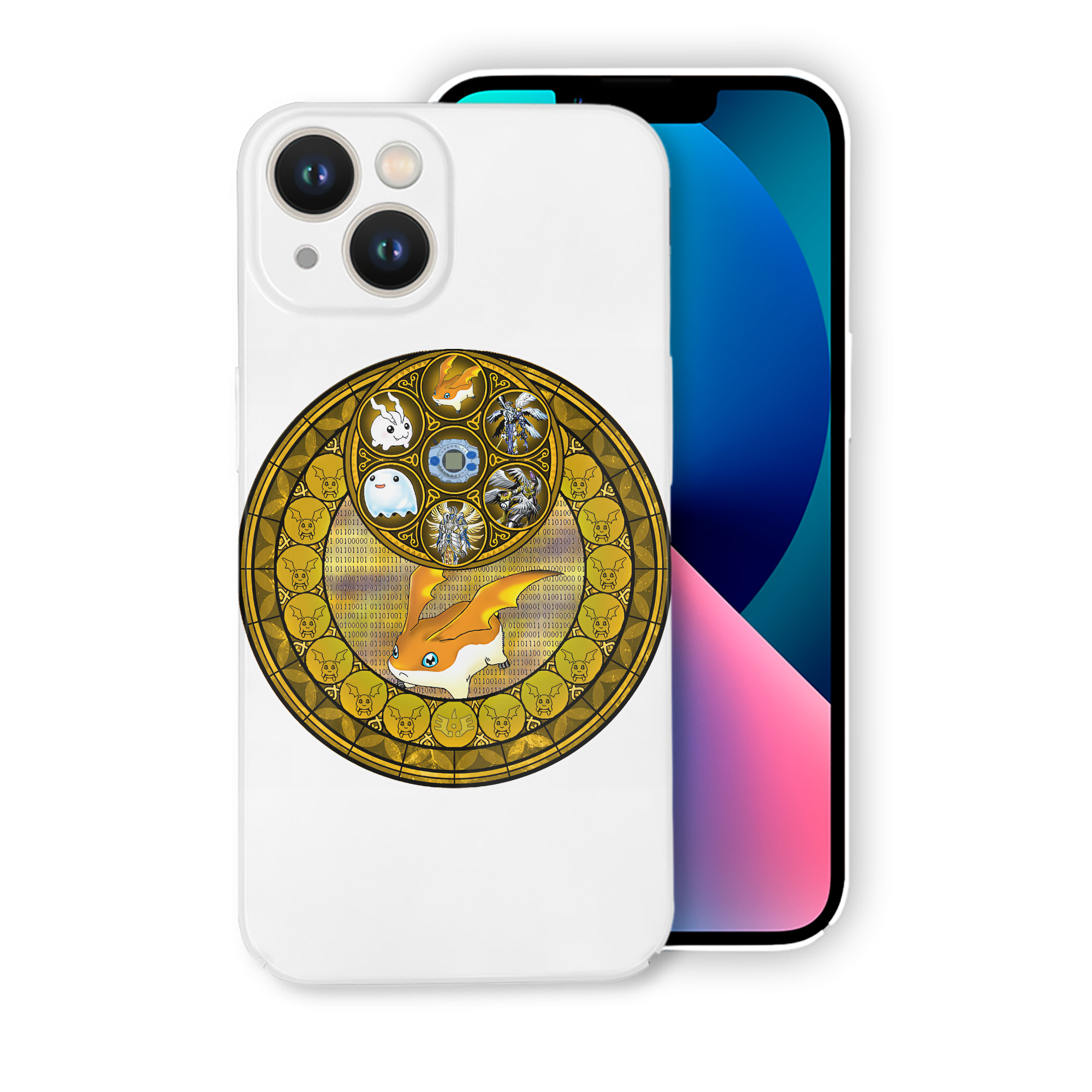 （画像用） Digimon デジタルモンスター/デジモン 【iPhone 14シリーズ対応】ハードケース