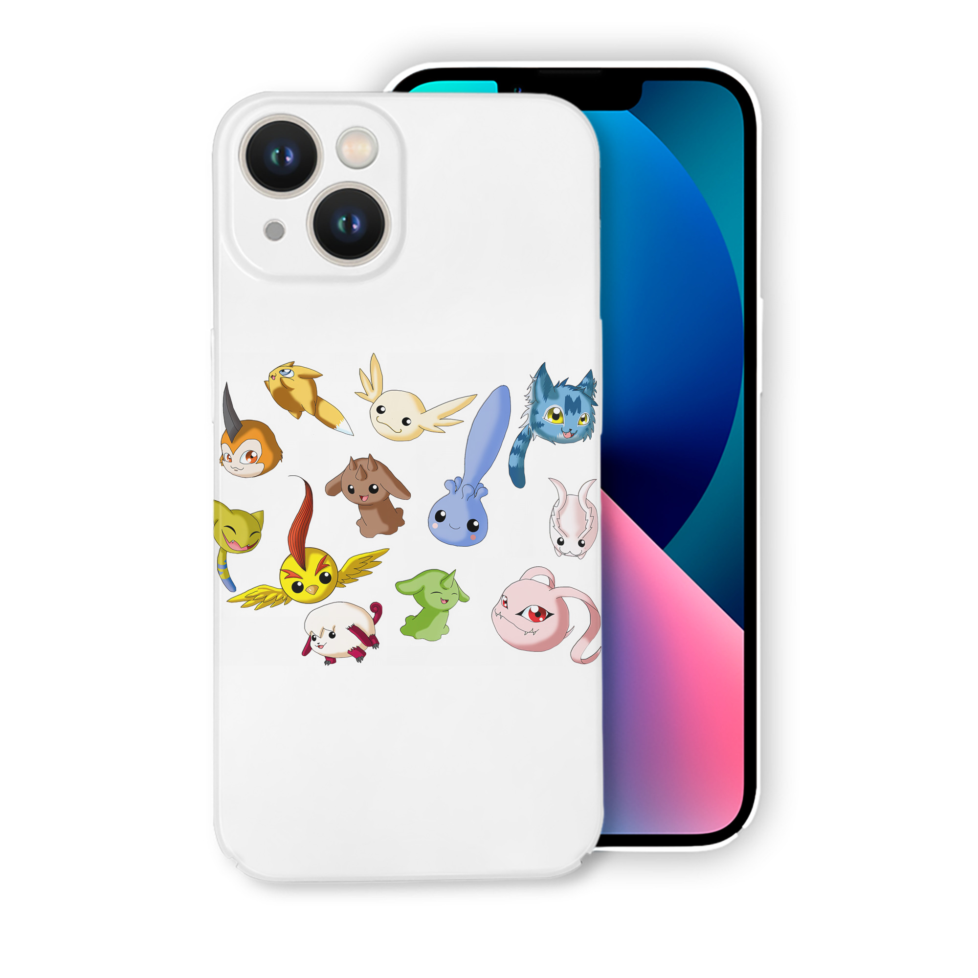 （画像用） Digimon デジタルモンスター/デジモン 【iPhone 14シリーズ対応】ハードケース