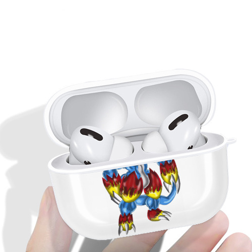 Digimon デジタルモンスター/デジモン 【AirPods Pro用】ハードシェル保護ケース 耐衝撃・防指紋・カラビナ付き商品仕様