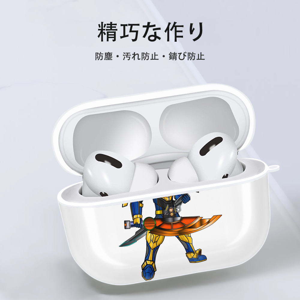 Digimon デジタルモンスター/デジモン 【AirPods Pro用】ハードシェル保護ケース 耐衝撃・防指紋・カラビナ付き商品仕様