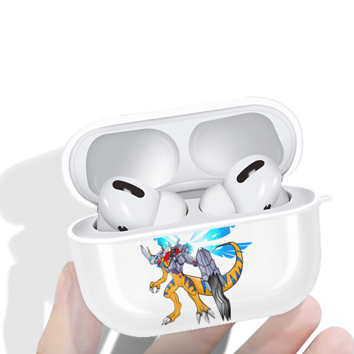 Digimon デジタルモンスター/デジモン 【AirPods Pro用】ハードシェル保護ケース 耐衝撃・防指紋・カラビナ付き商品仕様