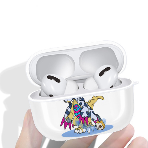 Digimon デジタルモンスター/デジモン 【AirPods Pro用】ハードシェル保護ケース 耐衝撃・防指紋・カラビナ付き商品仕様