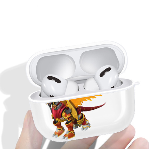 Digimon デジタルモンスター/デジモン 【AirPods Pro用】ハードシェル保護ケース 耐衝撃・防指紋・カラビナ付き商品仕様