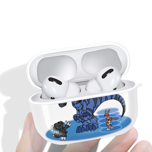 Digimon デジタルモンスター/デジモン 【AirPods Pro用】ハードシェル保護ケース 耐衝撃・防指紋・カラビナ付き商品仕様