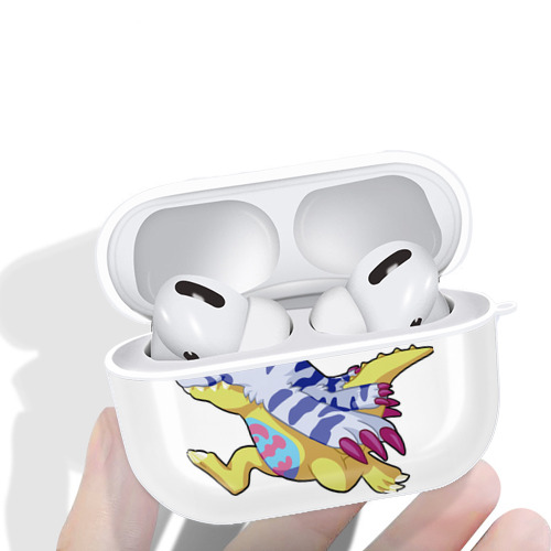 Digimon デジタルモンスター/デジモン 【AirPods Pro用】ハードシェル保護ケース 耐衝撃・防指紋・カラビナ付き商品仕様