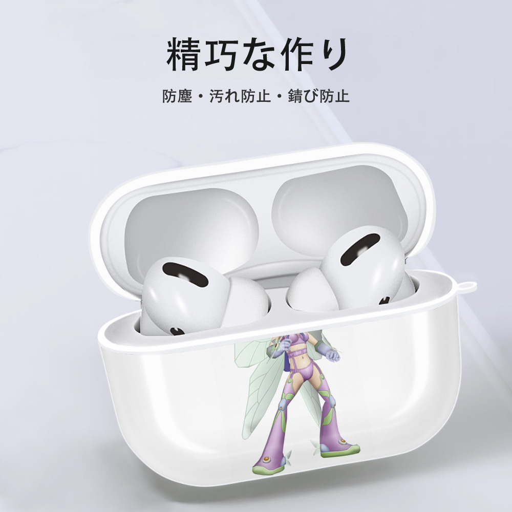 Digimon デジタルモンスター/デジモン 【AirPods Pro用】ハードシェル保護ケース 耐衝撃・防指紋・カラビナ付き商品仕様