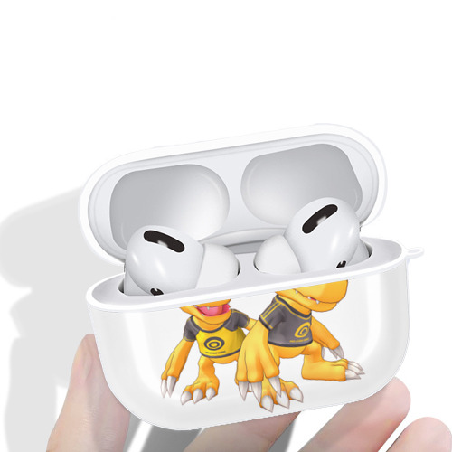 Digimon デジタルモンスター/デジモン 【AirPods Pro用】ハードシェル保護ケース 耐衝撃・防指紋・カラビナ付き商品仕様