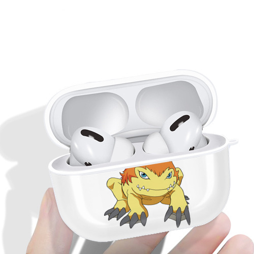 Digimon デジタルモンスター/デジモン 【AirPods Pro用】ハードシェル保護ケース 耐衝撃・防指紋・カラビナ付き商品仕様