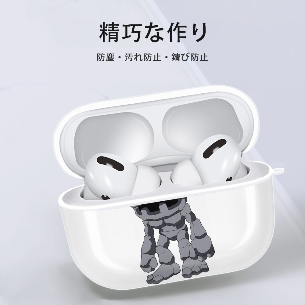 Digimon デジタルモンスター/デジモン 【AirPods Pro用】ハードシェル保護ケース 耐衝撃・防指紋・カラビナ付き商品仕様