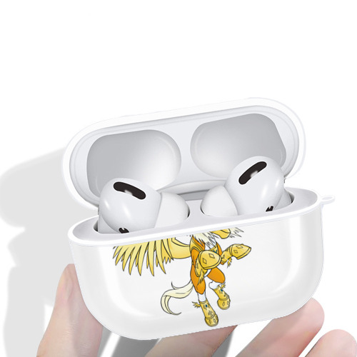 Digimon デジタルモンスター/デジモン 【AirPods Pro用】ハードシェル保護ケース 耐衝撃・防指紋・カラビナ付き商品仕様