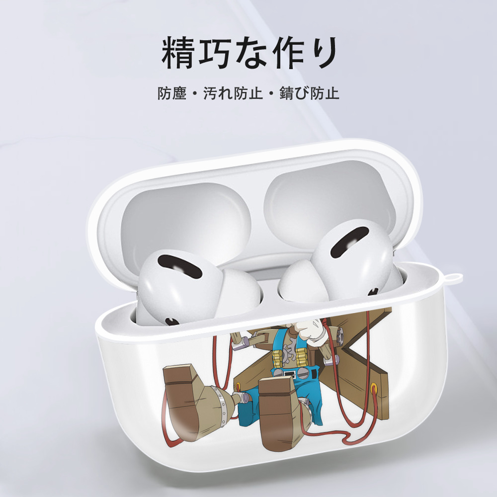 Digimon デジタルモンスター/デジモン 【AirPods Pro用】ハードシェル保護ケース 耐衝撃・防指紋・カラビナ付き商品仕様