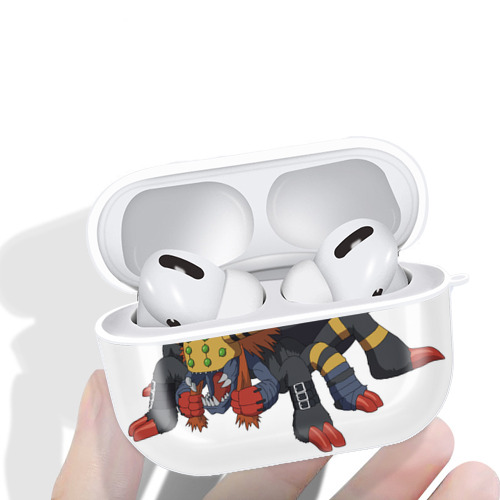 Digimon デジタルモンスター/デジモン 【AirPods Pro用】ハードシェル保護ケース 耐衝撃・防指紋・カラビナ付き商品仕様