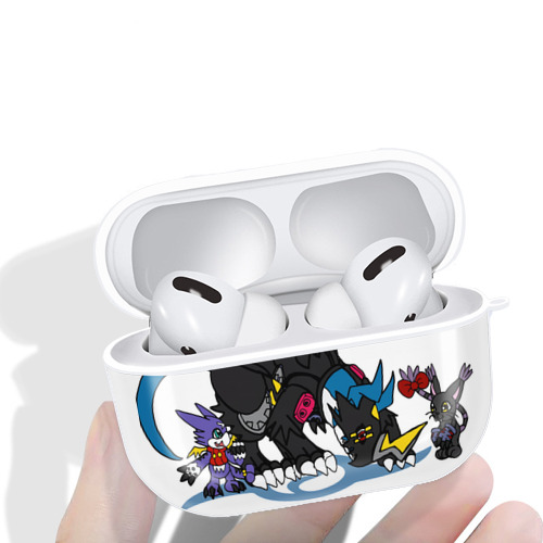 Digimon デジタルモンスター/デジモン 【AirPods Pro用】ハードシェル保護ケース 耐衝撃・防指紋・カラビナ付き商品仕様