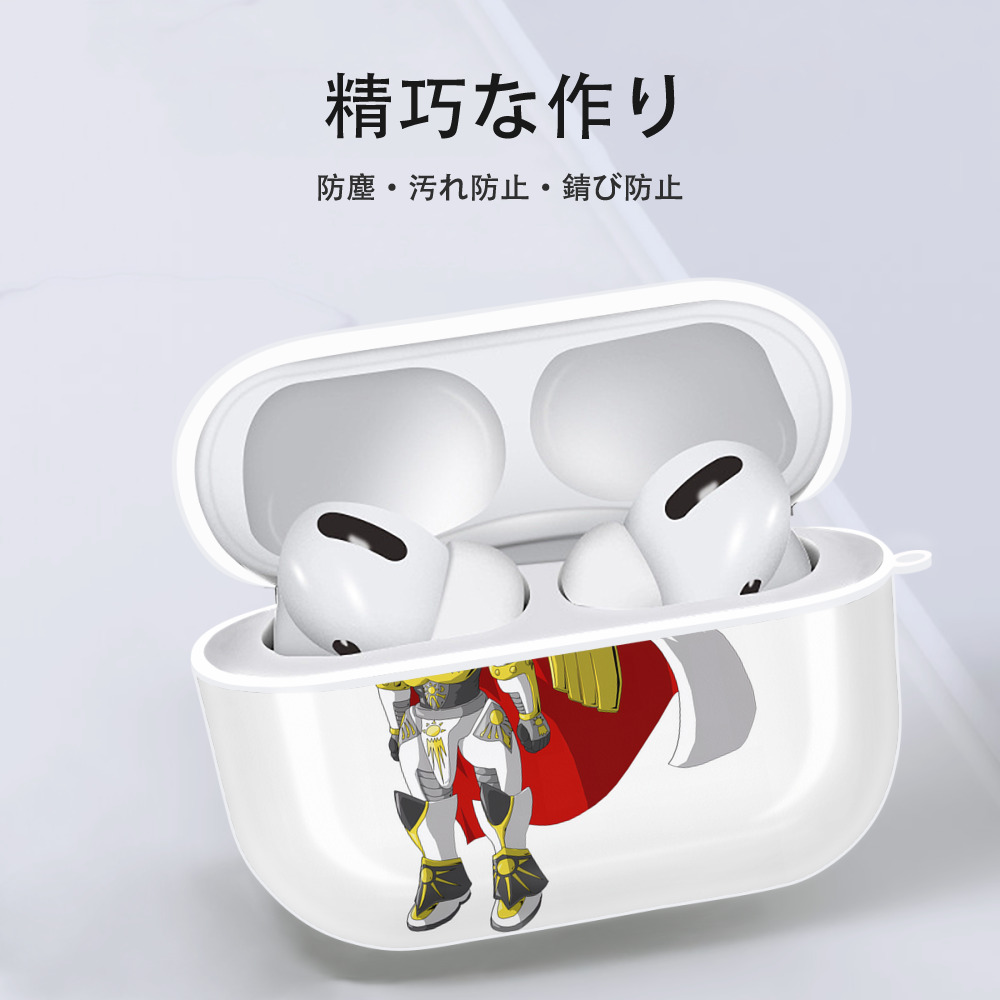 Digimon デジタルモンスター/デジモン 【AirPods Pro用】ハードシェル保護ケース 耐衝撃・防指紋・カラビナ付き商品仕様