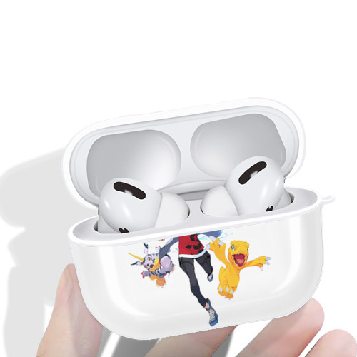 Digimon デジタルモンスター/デジモン 【AirPods Pro用】ハードシェル保護ケース 耐衝撃・防指紋・カラビナ付き商品仕様