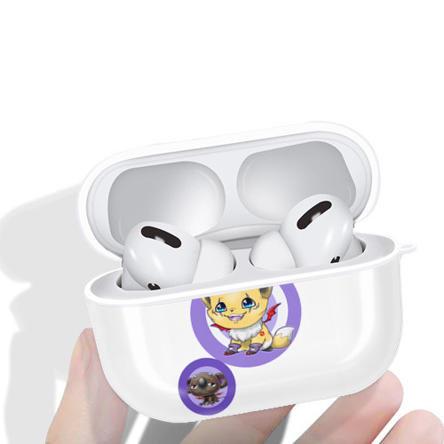 Digimon デジタルモンスター/デジモン 【AirPods Pro用】ハードシェル保護ケース 耐衝撃・防指紋・カラビナ付き商品仕様