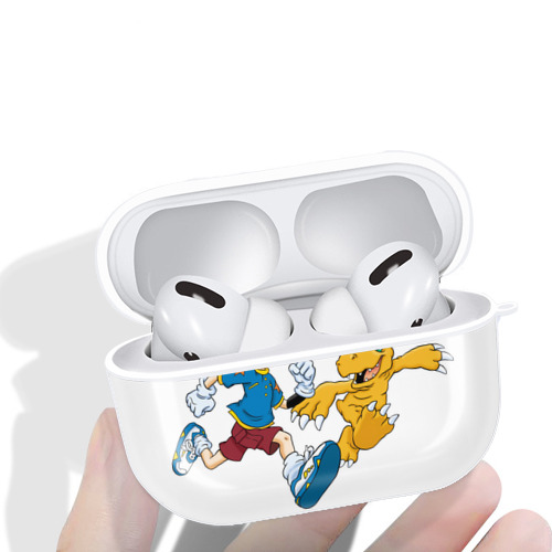 Digimon デジタルモンスター/デジモン 【AirPods Pro用】ハードシェル保護ケース 耐衝撃・防指紋・カラビナ付き商品仕様