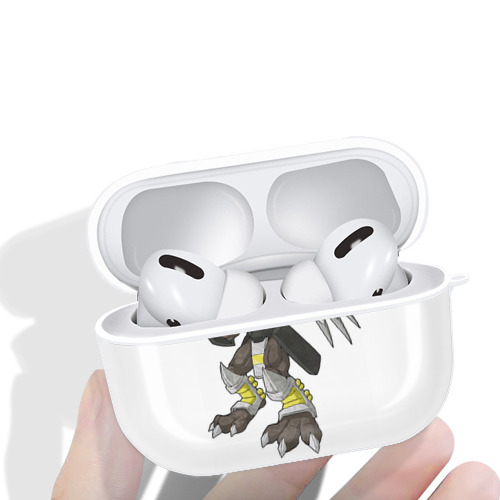 Digimon デジタルモンスター/デジモン 【AirPods Pro用】ハードシェル保護ケース 耐衝撃・防指紋・カラビナ付き商品仕様