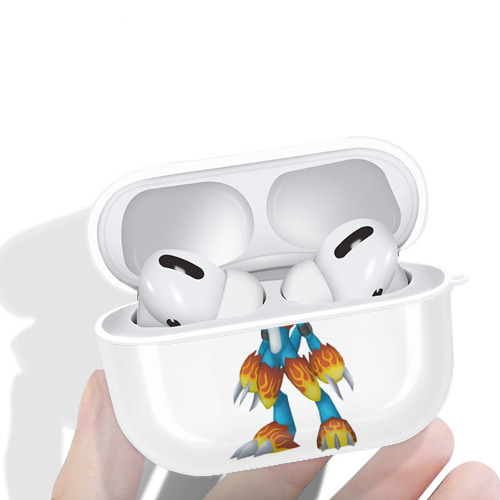 Digimon デジタルモンスター/デジモン 【AirPods Pro用】ハードシェル保護ケース 耐衝撃・防指紋・カラビナ付き商品仕様