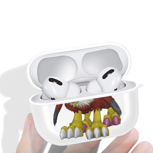 Digimon デジタルモンスター/デジモン 【AirPods Pro用】ハードシェル保護ケース 耐衝撃・防指紋・カラビナ付き商品仕様