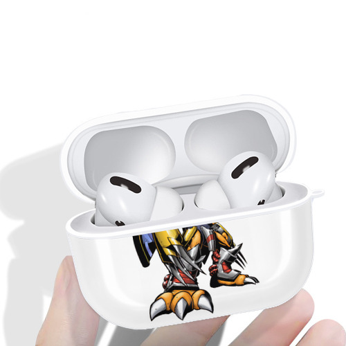 Digimon デジタルモンスター/デジモン 【AirPods Pro用】ハードシェル保護ケース 耐衝撃・防指紋・カラビナ付き商品仕様