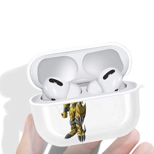Digimon デジタルモンスター/デジモン 【AirPods Pro用】ハードシェル保護ケース 耐衝撃・防指紋・カラビナ付き商品仕様
