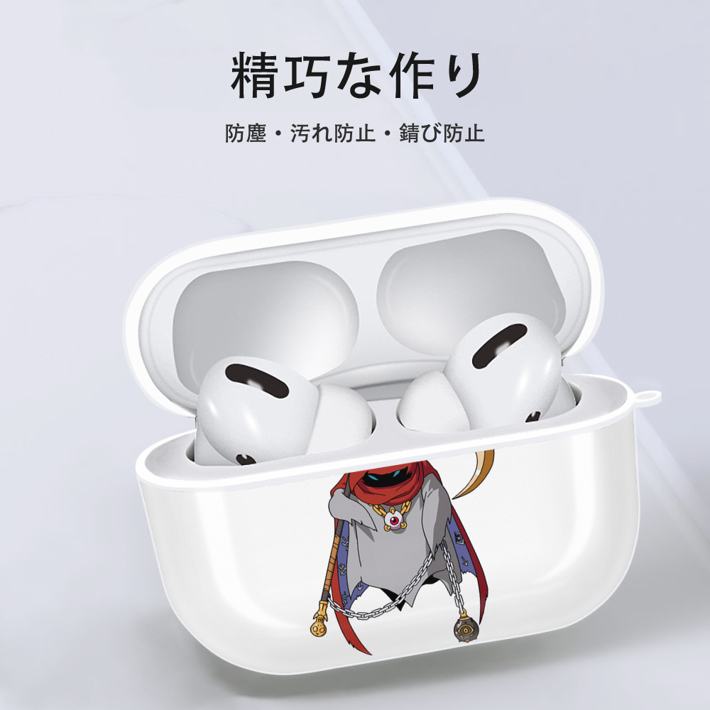 Digimon デジタルモンスター/デジモン 【AirPods Pro用】ハードシェル保護ケース 耐衝撃・防指紋・カラビナ付き商品仕様