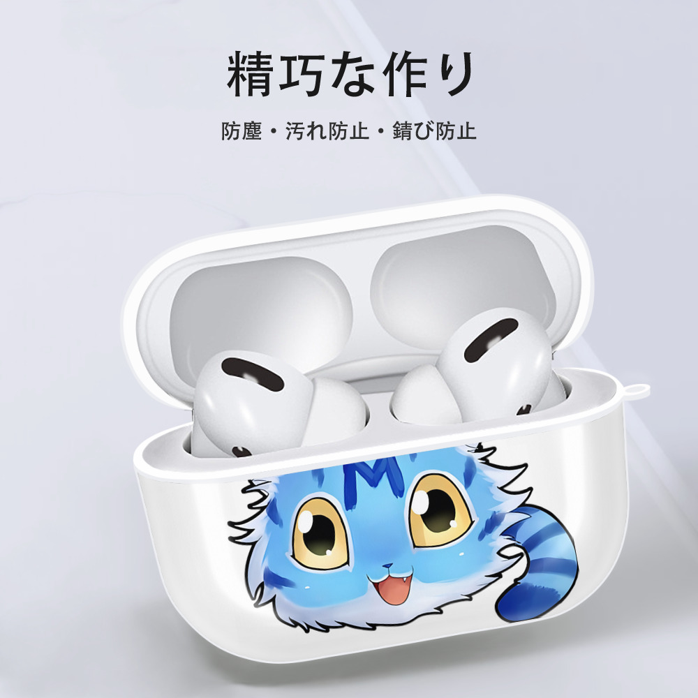 Digimon デジタルモンスター/デジモン 【AirPods Pro用】ハードシェル保護ケース 耐衝撃・防指紋・カラビナ付き商品仕様
