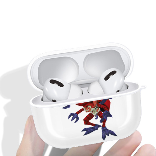 Digimon デジタルモンスター/デジモン 【AirPods Pro用】ハードシェル保護ケース 耐衝撃・防指紋・カラビナ付き商品仕様