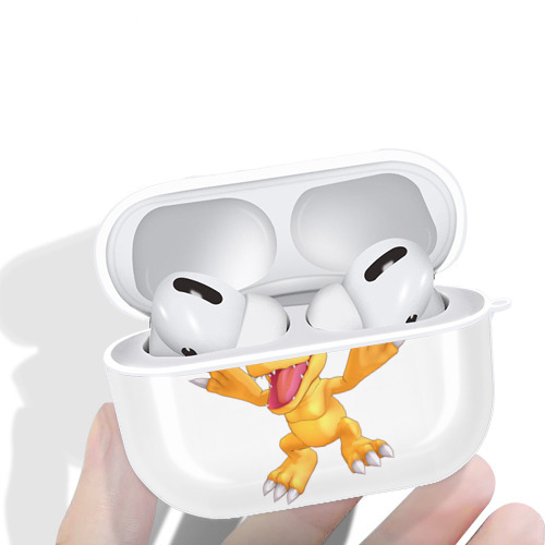Digimon デジタルモンスター/デジモン 【AirPods Pro用】ハードシェル保護ケース 耐衝撃・防指紋・カラビナ付き商品仕様