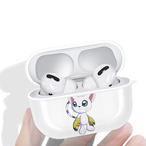 Digimon デジタルモンスター/デジモン 【AirPods Pro用】ハードシェル保護ケース 耐衝撃・防指紋・カラビナ付き商品仕様