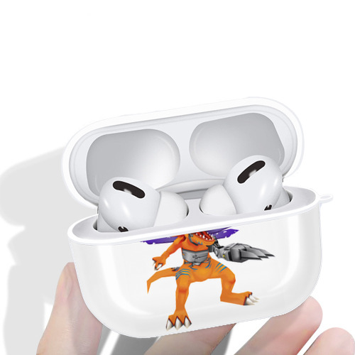 Digimon デジタルモンスター/デジモン 【AirPods Pro用】ハードシェル保護ケース 耐衝撃・防指紋・カラビナ付き商品仕様