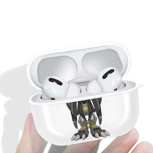 Digimon デジタルモンスター/デジモン 【AirPods Pro用】ハードシェル保護ケース 耐衝撃・防指紋・カラビナ付き商品仕様