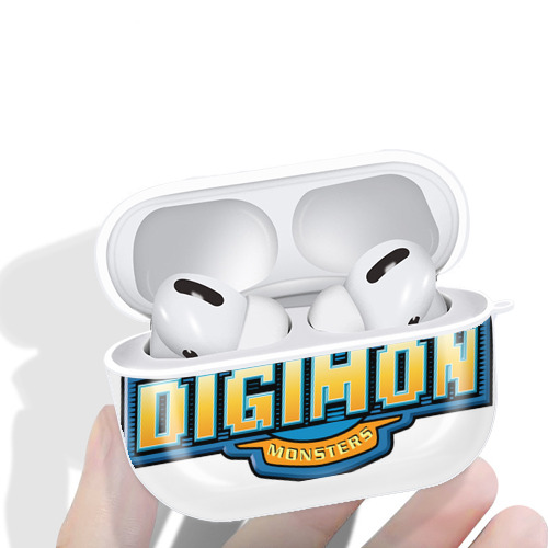 Digimon デジタルモンスター/デジモン 【AirPods Pro用】ハードシェル保護ケース 耐衝撃・防指紋・カラビナ付き商品仕様