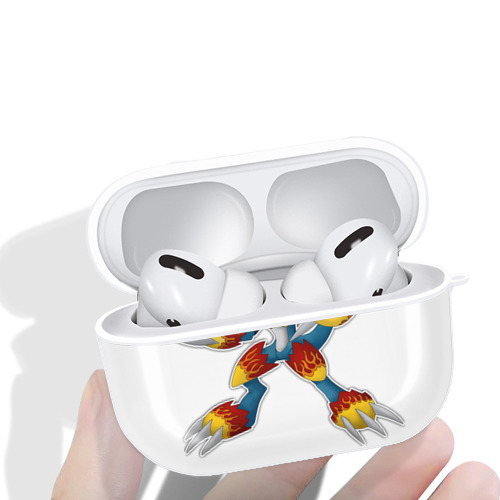 Digimon デジタルモンスター/デジモン 【AirPods Pro用】ハードシェル保護ケース 耐衝撃・防指紋・カラビナ付き商品仕様