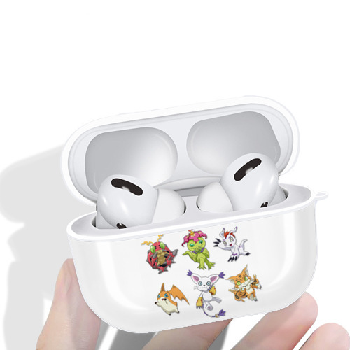 Digimon デジタルモンスター/デジモン 【AirPods Pro用】ハードシェル保護ケース 耐衝撃・防指紋・カラビナ付き商品仕様