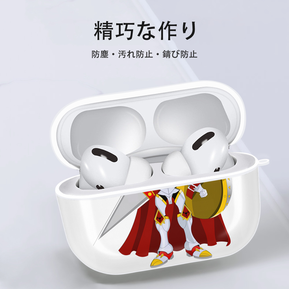 Digimon デジタルモンスター/デジモン 【AirPods Pro用】ハードシェル保護ケース 耐衝撃・防指紋・カラビナ付き商品仕様