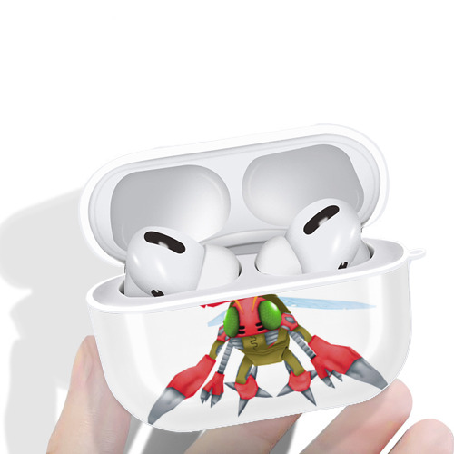 Digimon デジタルモンスター/デジモン 【AirPods Pro用】ハードシェル保護ケース 耐衝撃・防指紋・カラビナ付き商品仕様