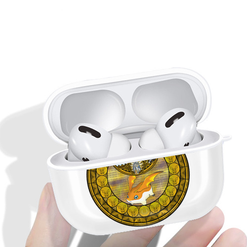 Digimon デジタルモンスター/デジモン 【AirPods Pro用】ハードシェル保護ケース 耐衝撃・防指紋・カラビナ付き商品仕様