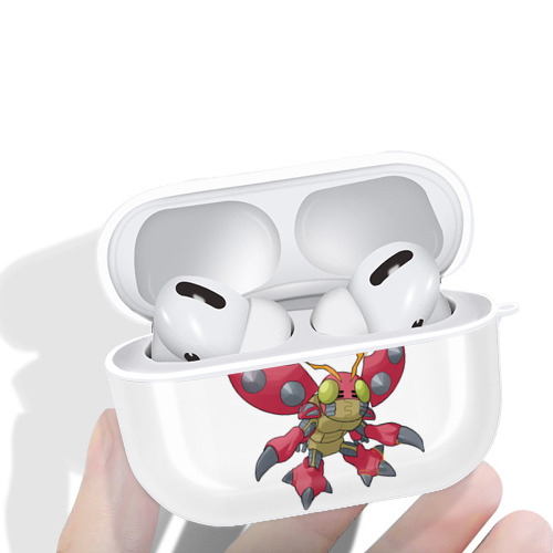 Digimon デジタルモンスター/デジモン 【AirPods Pro用】ハードシェル保護ケース 耐衝撃・防指紋・カラビナ付き商品仕様