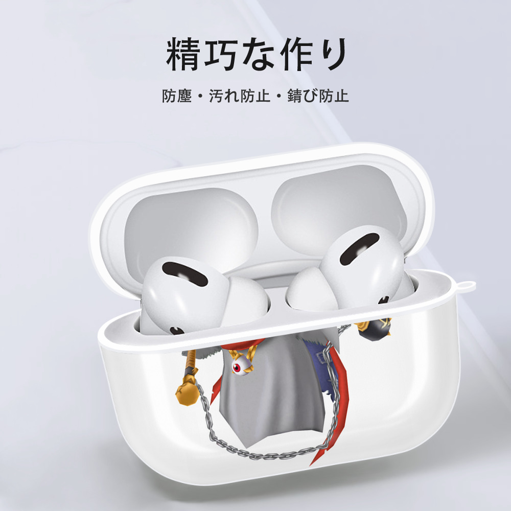 Digimon デジタルモンスター/デジモン 【AirPods Pro用】ハードシェル保護ケース 耐衝撃・防指紋・カラビナ付き商品仕様