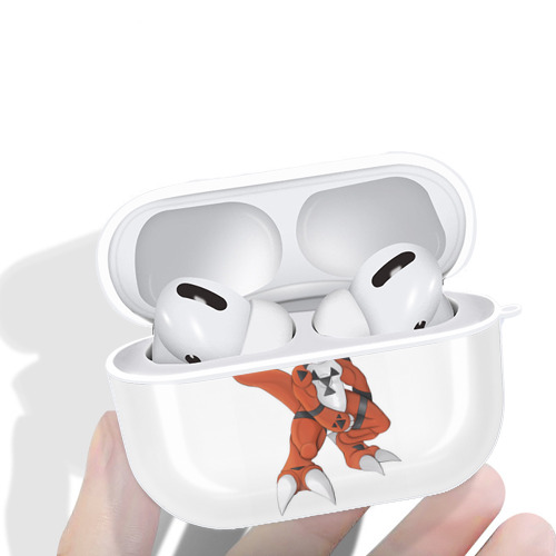 Digimon デジタルモンスター/デジモン 【AirPods Pro用】ハードシェル保護ケース 耐衝撃・防指紋・カラビナ付き商品仕様