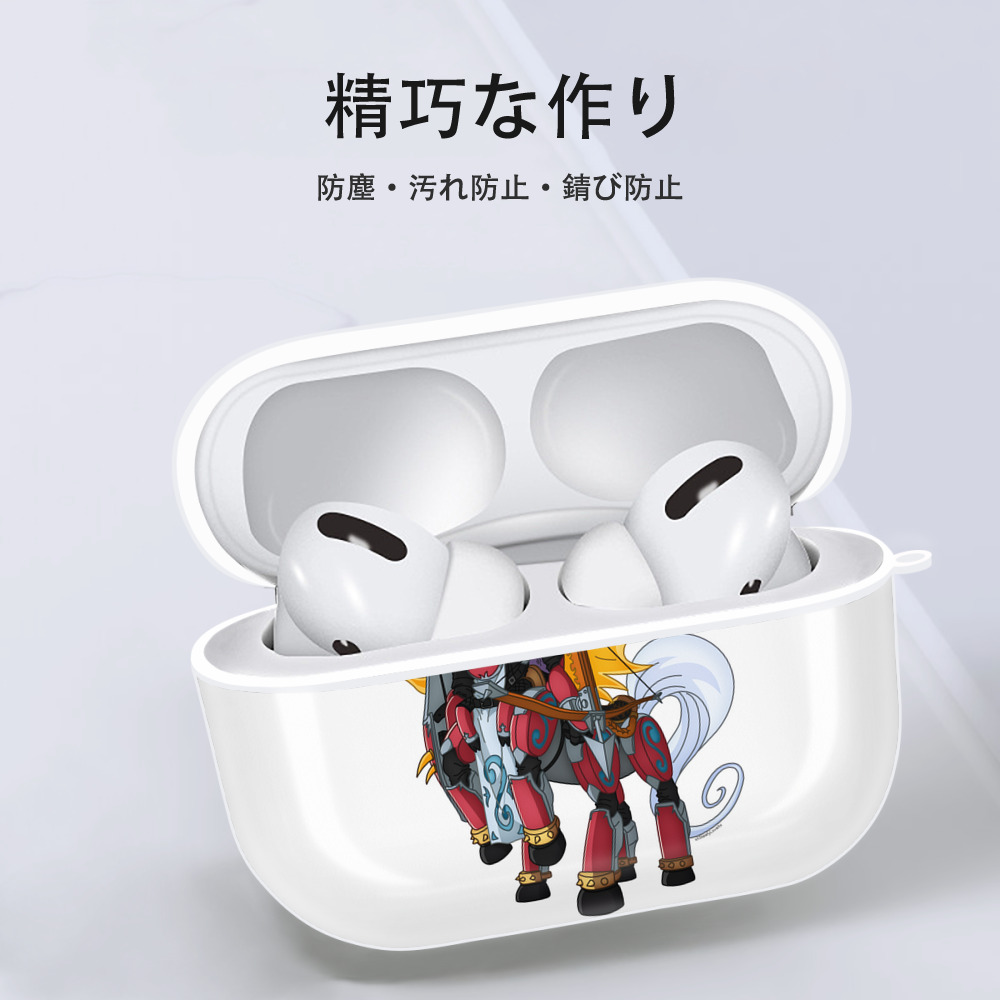 Digimon デジタルモンスター/デジモン 【AirPods Pro用】ハードシェル保護ケース 耐衝撃・防指紋・カラビナ付き商品仕様