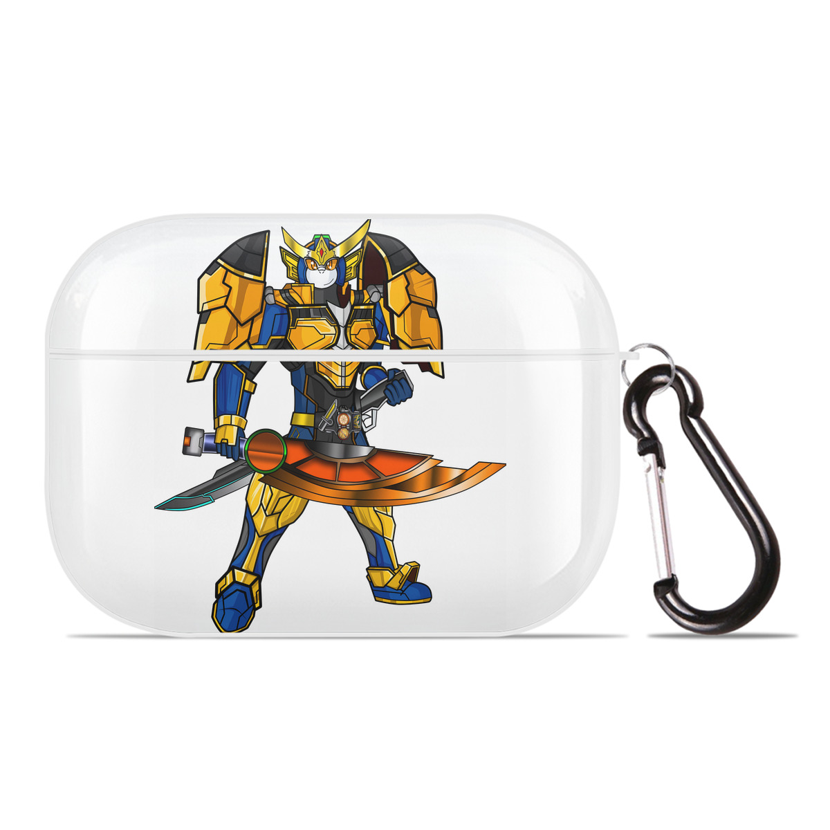 （画像用） Digimon デジタルモンスター/デジモン 【AirPods Pro用】ハードシェル保護ケース 耐衝撃・防指紋・カラビナ付き商品仕様