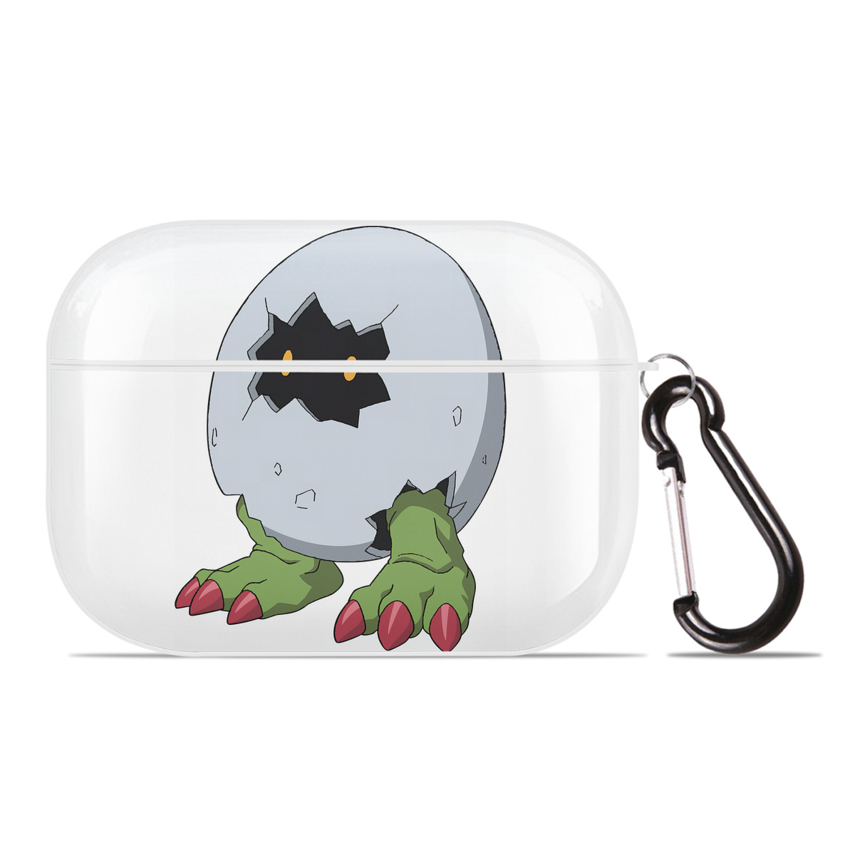 （画像用） Digimon デジタルモンスター/デジモン 【AirPods Pro用】ハードシェル保護ケース 耐衝撃・防指紋・カラビナ付き商品仕様