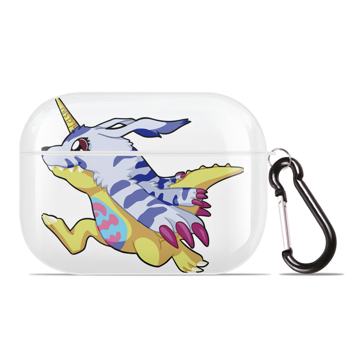 （画像用） Digimon デジタルモンスター/デジモン 【AirPods Pro用】ハードシェル保護ケース 耐衝撃・防指紋・カラビナ付き商品仕様