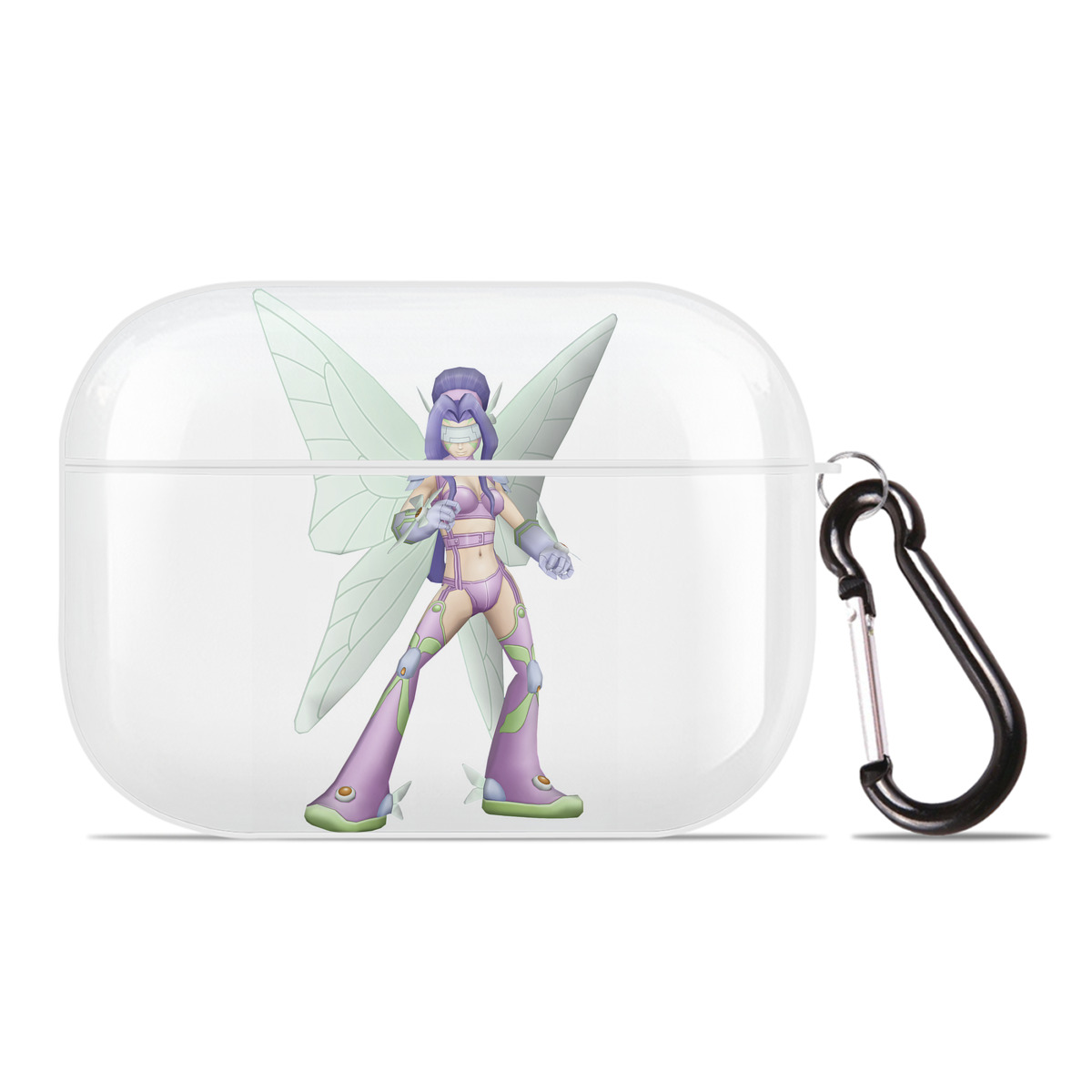 （画像用） Digimon デジタルモンスター/デジモン 【AirPods Pro用】ハードシェル保護ケース 耐衝撃・防指紋・カラビナ付き商品仕様